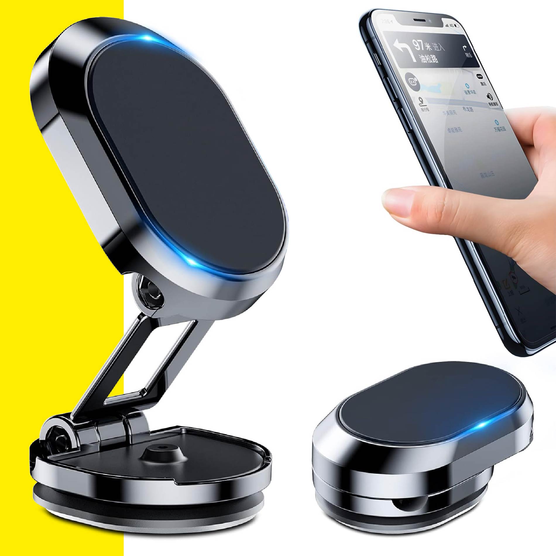 Soporte Porta Celular Magnetico Adhesivo